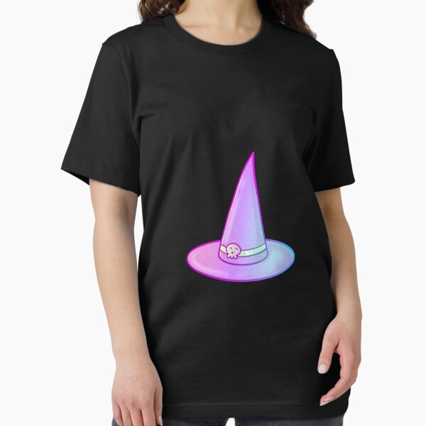 Cute Skull Ribbon Witch Hat Drawing Essential T-Shirt