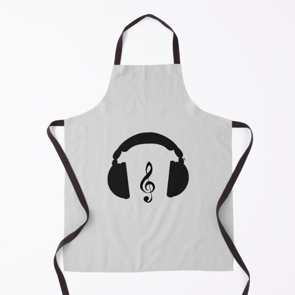 Item preview, Headphones with treble clef designed and sold by BV-creas.