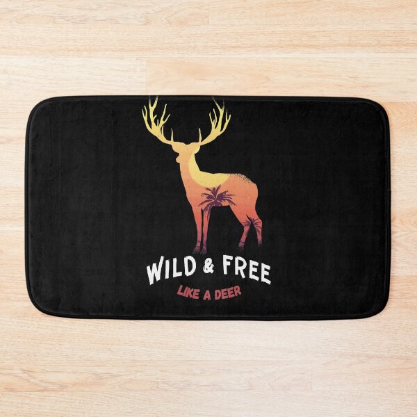 Item preview, wild and free like a deer summer sunny design designed and sold by Saggifit.