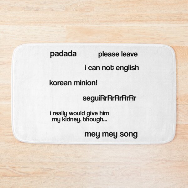 Item preview, ATEEZ - Funny Quotes Memes Pack PLEASE LEAVE Padada [BUY MEDIUM OR LARGER FOR STICKER PACK] designed and sold by SugarSaint.