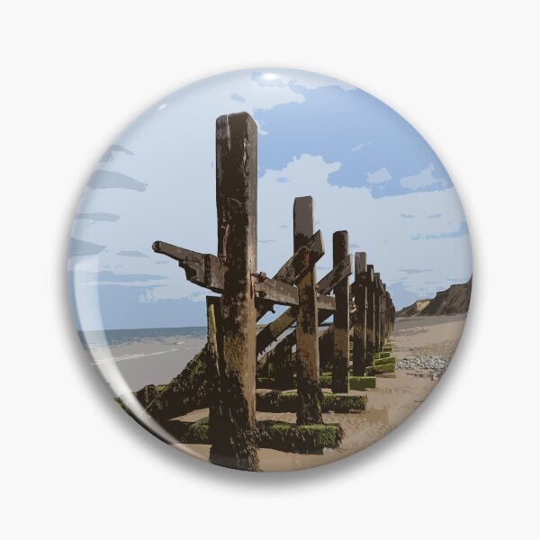 Item preview, Ruined Defenses at Cley Beach designed and sold by JeffAppleton.