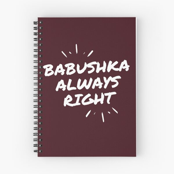 Item preview, Babushka always right. Russian grandmother is always right. designed and sold by TeeBeesDesign.