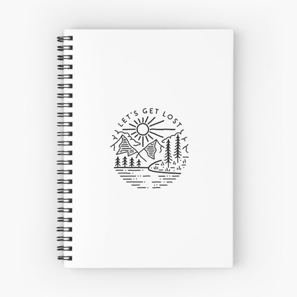 Item preview, "Let's Get Lost" Sticker designed and sold by sfcox07.