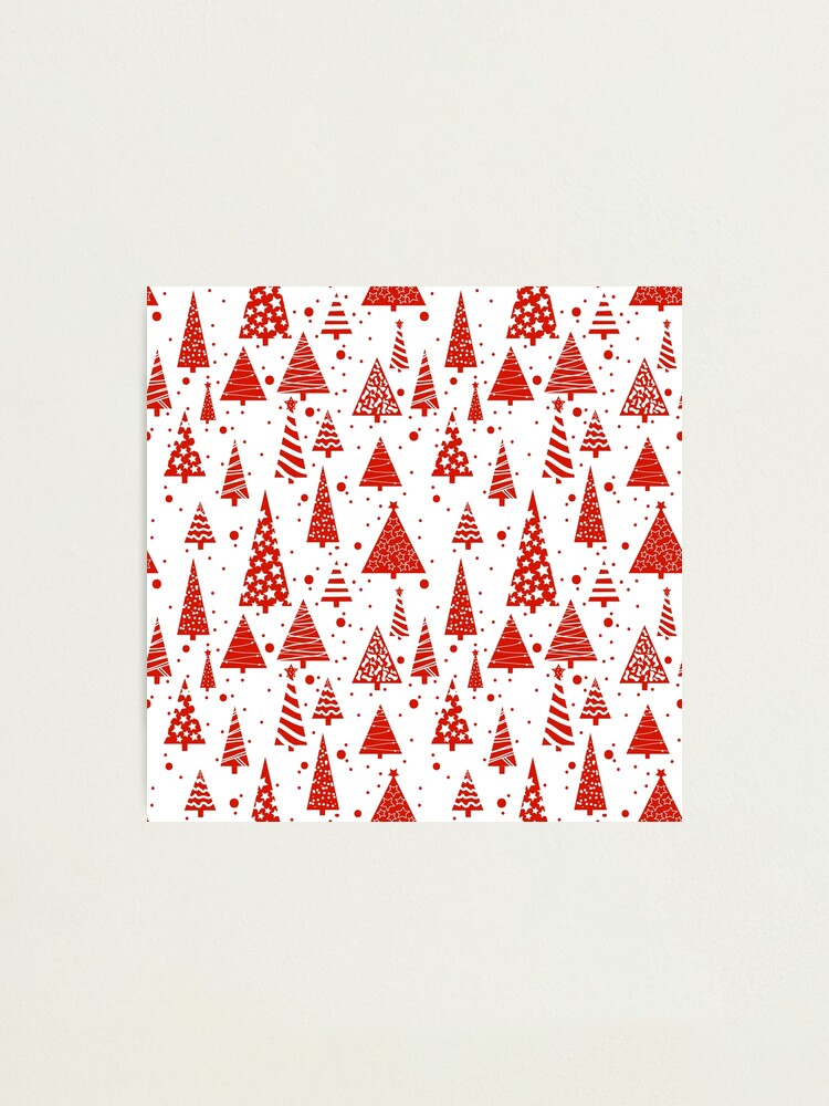 Alternate view of A Red Christmas Photographic Print