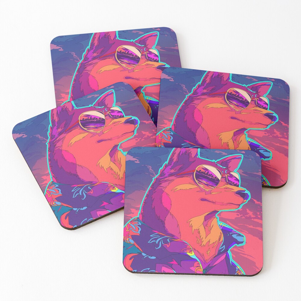 Item preview, Coasters (Set of 4) designed and sold by RicoCharlie.
