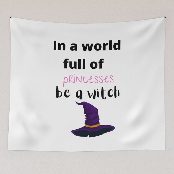 Item preview,  In world full of princess be a witch version 2 designed and sold by AGDesignstore.
