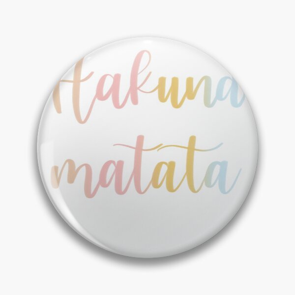 Item preview, Hakuna matata designed and sold by Daniellemakes.