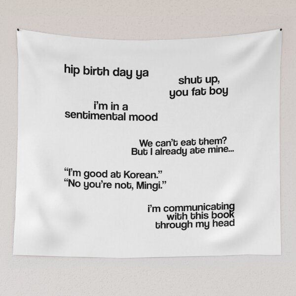Item preview, ATEEZ - Funny Quotes Memes Pack [BUY MEDIUM OR LARGER FOR STICKER PACK] designed and sold by SugarSaint.