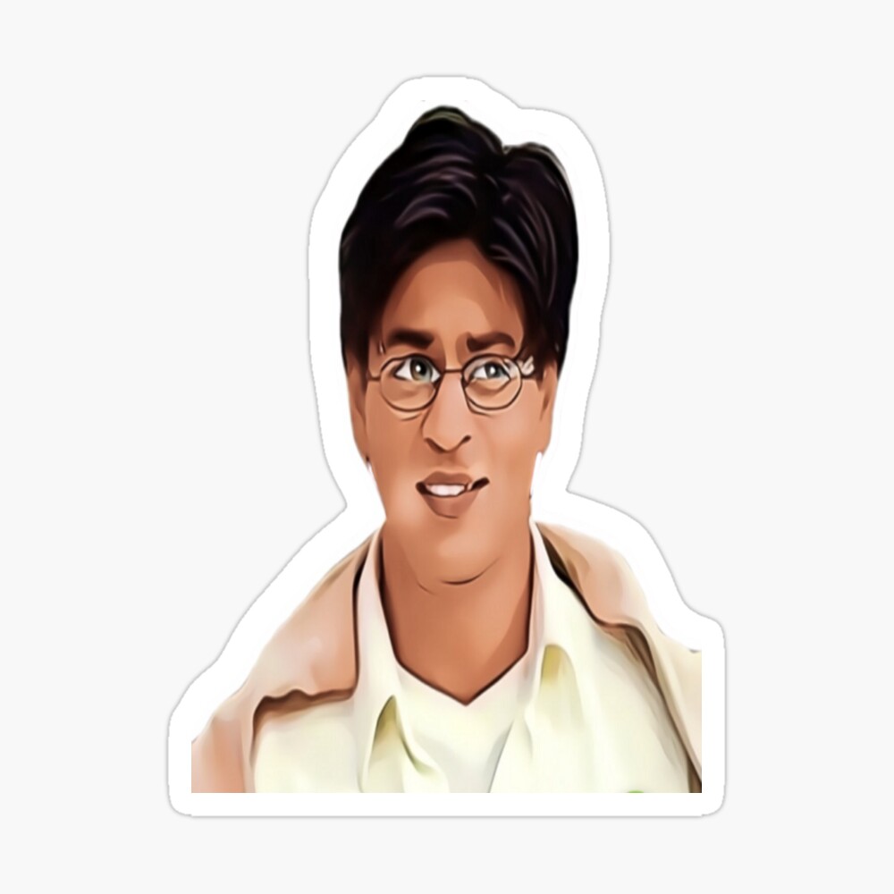 Cartoon SRK from Mohabbatein Cartoon SRK from Mohabbatein