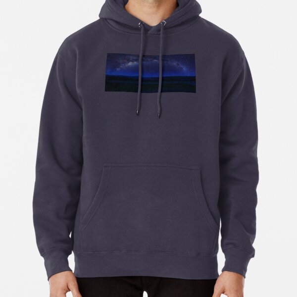 Isle of Mull, Night Sky Pullover Hoodie