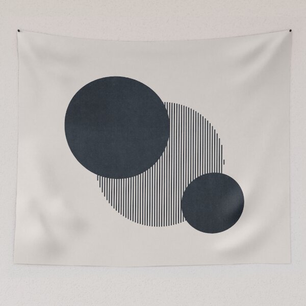 Item preview, Mid Century modern Circle designed and sold by mysticminimals.