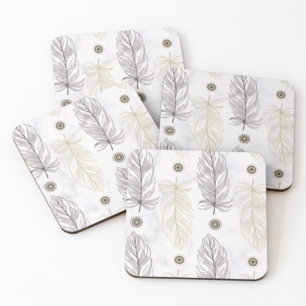 Item preview, Coasters (Set of 4) designed and sold by LuminousPattern.