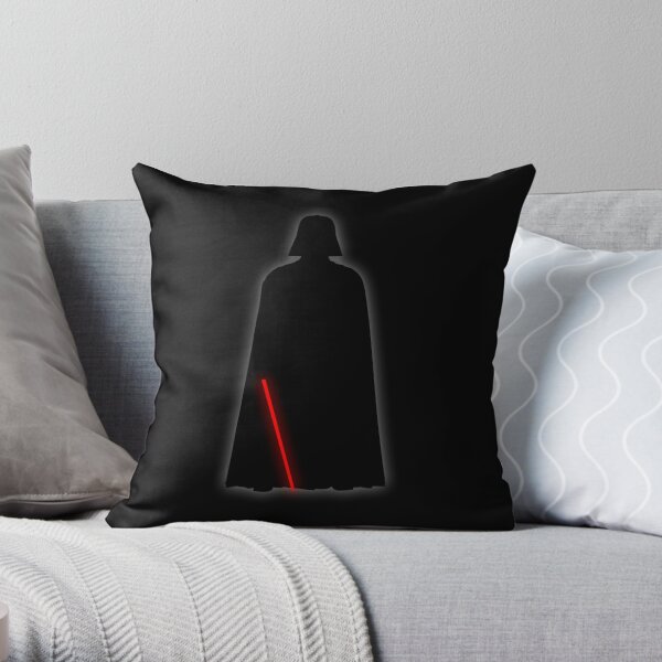 Star Wars Darth Vader In Black Background Throw Pillow Case - Horusteez in  2023