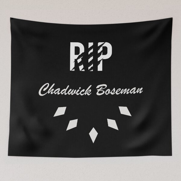 Item preview, Chadwick Boseman rip, black designed and sold by AymenAllel.