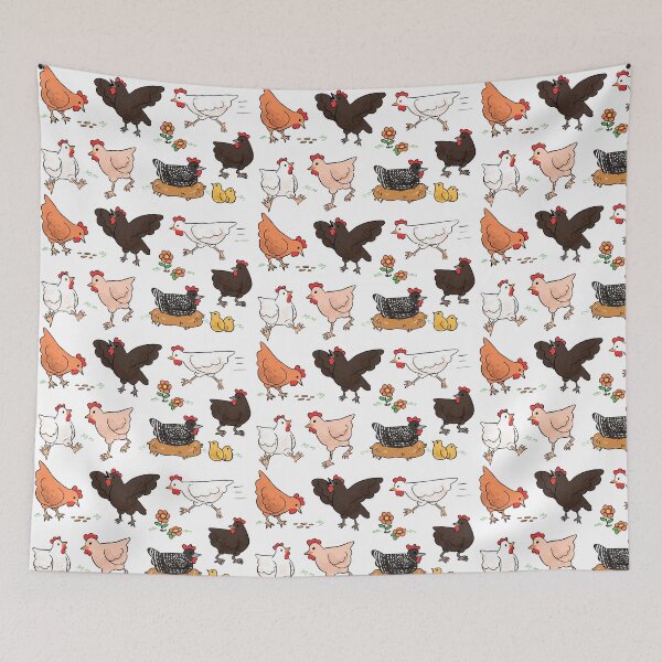 Item preview, chickens designed and sold by Nicolle  A.