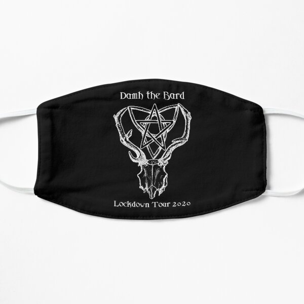 Official Lockdown Tour 2020 (White image on a transparent background) Flat Mask