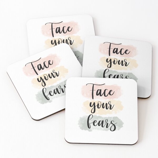 Item preview, Face your fears designed and sold by Daniellemakes.