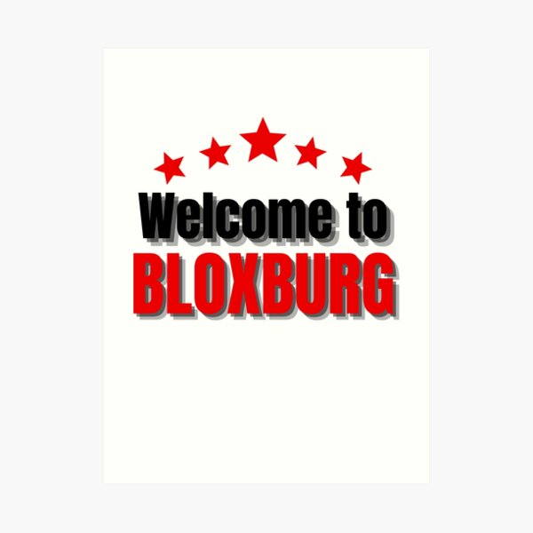 Bloxburg WelcomeSign