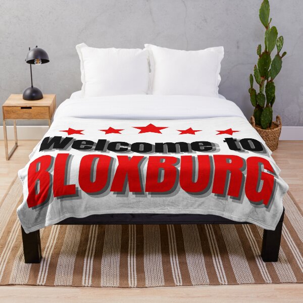 Bloxburg Throw Blankets Redbubble - roblox throw blankets redbubble