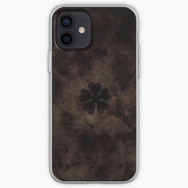 Livre Trèfle à cinq feuilles Asta Coque souple iPhone