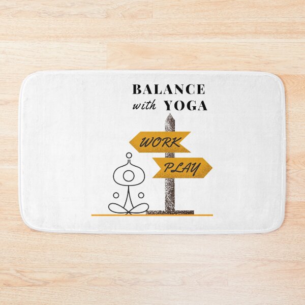 Item preview, Balance With Yoga  designed and sold by BreatheInOutfit.