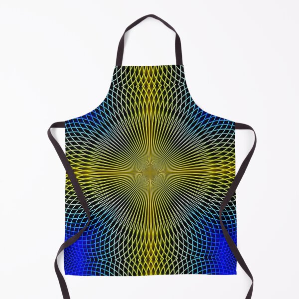 Item preview, Blue Yellow Mandala Flower Chakra designed and sold by Sybille-Yates.
