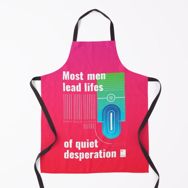 Item preview, Most men lead lifes of quiet desperation designed and sold by quotesonposters.