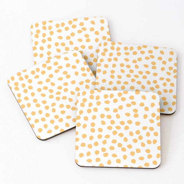 Item preview, Orange and White Spotty  designed and sold by AntoniasDesign.