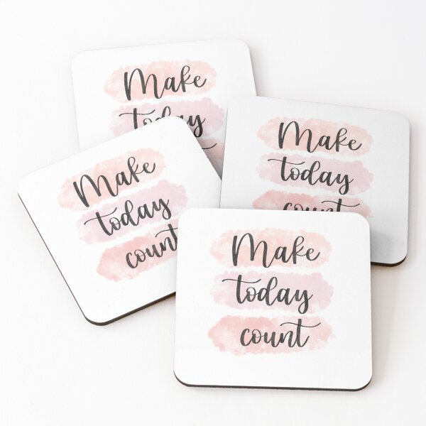 Item preview, Make today count designed and sold by Daniellemakes.