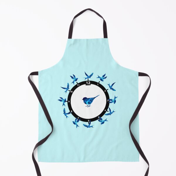 Item preview, Time Flies Blue Birds around the clock designed and sold by Mosef -e.