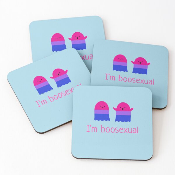 Item preview, Funny gay LGBT t-shirt - I am boosexual - bisexual ghost designed and sold by missmarylin.