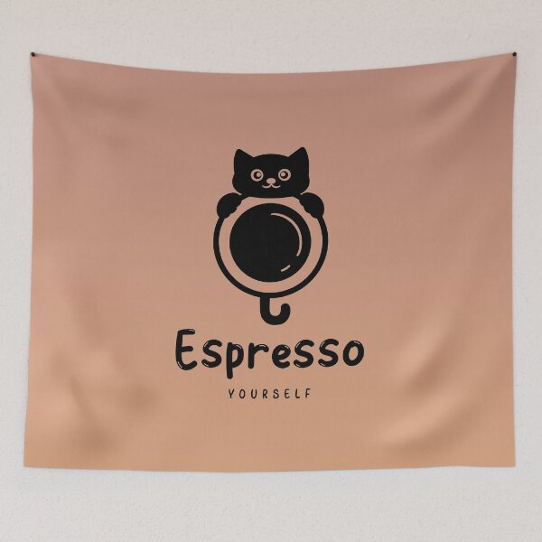 Item preview, Espresso Yourself (Dark) designed and sold by Inktopia-Art.