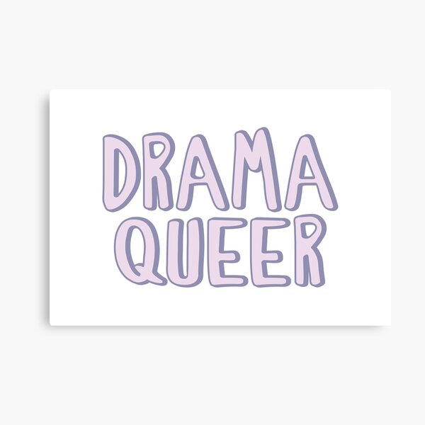 Queer Drama Canvas Print