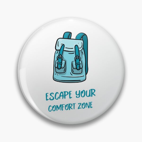 Item preview, Escape your comfort zone designed and sold by positivemessage.