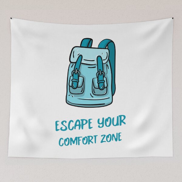 Item preview, Escape your comfort zone designed and sold by positivemessage.