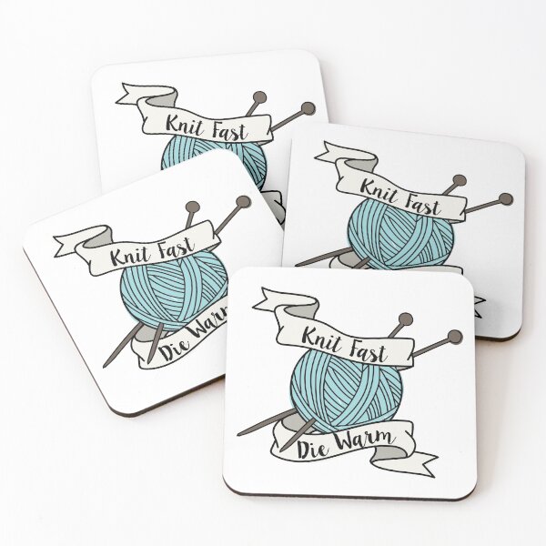 Item preview, Knit Fast, Die Warm designed and sold by OHBOY! Handmade.