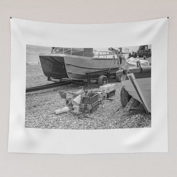 Item preview, Fishing gear on the shingle beach in Cromer, Norfolk designed and sold by yackers1.