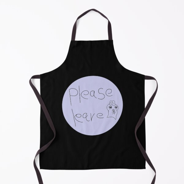 Item preview, ATEEZ PLEASE LEAVE Funny Instagram Live Doodle BLUE designed and sold by SugarSaint.