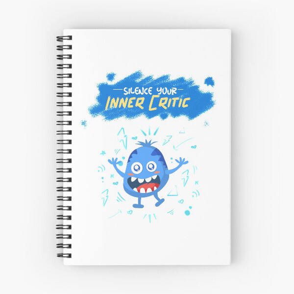 Aperçu de l'œuvre Faites taire votre critique intérieur créée et vendue par positivemessage.
