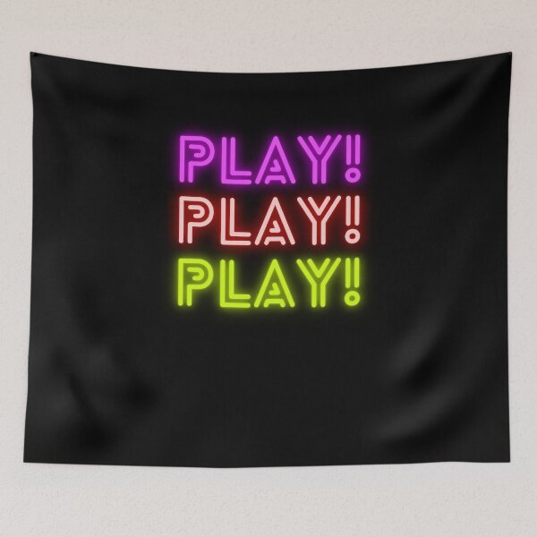 Item preview, Play Play Play Design Just Wants To Play designed and sold by Two Left Hands Design.