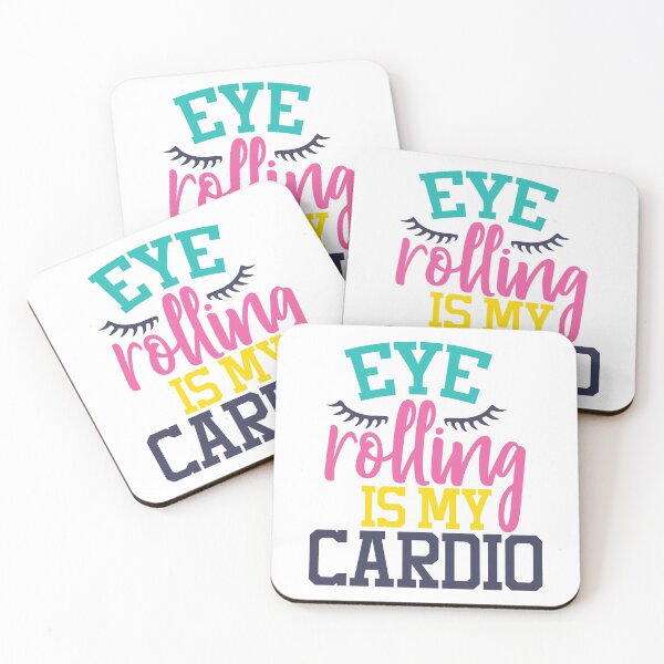 Item preview, Eye rolling is my cardio designed and sold by polkadotstshirt.