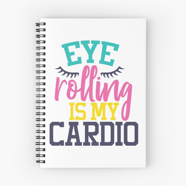 Item preview, Eye rolling is my cardio designed and sold by polkadotstshirt.