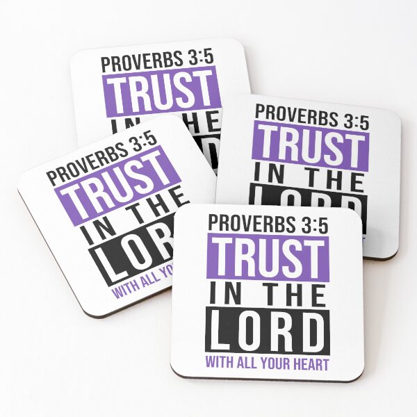 Item preview, Trust In The Lord With All Your Heart designed and sold by 4wordsmovement.