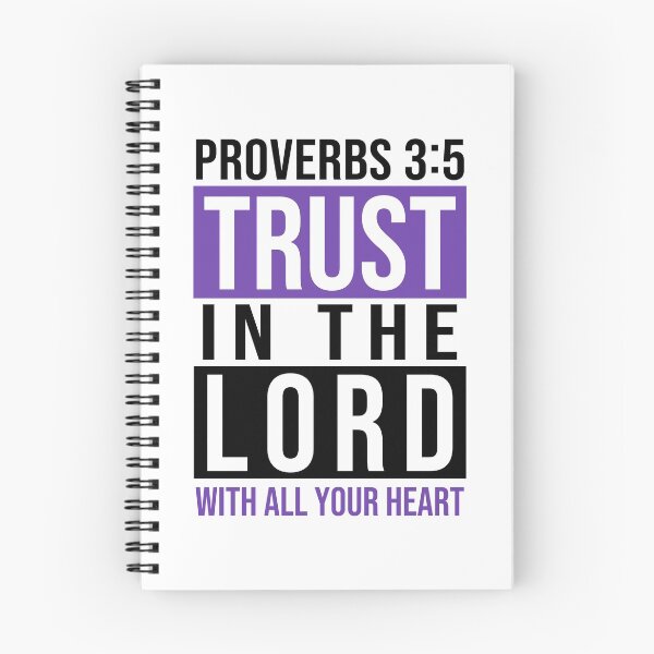 Item preview, Trust In The Lord With All Your Heart designed and sold by 4wordsmovement.