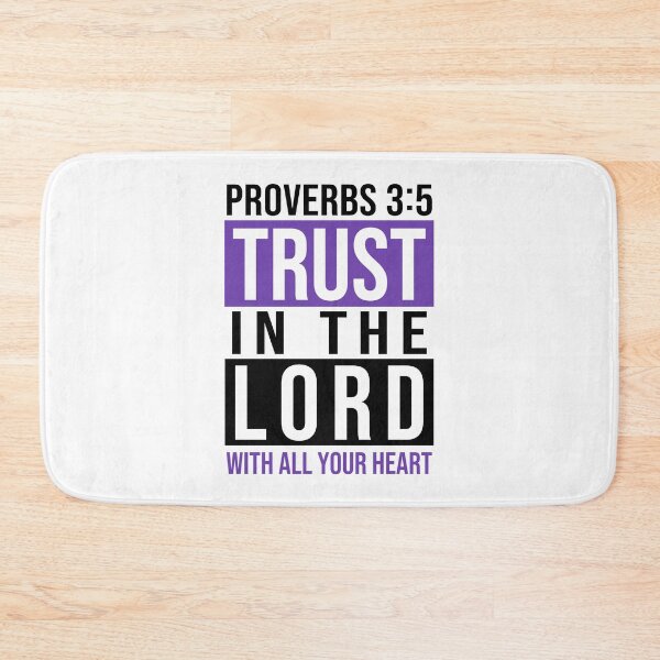 Item preview, Trust In The Lord With All Your Heart designed and sold by 4wordsmovement.