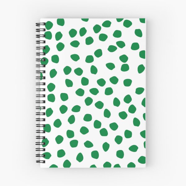 Item preview, Green and White Spotty designed and sold by AntoniasDesign.