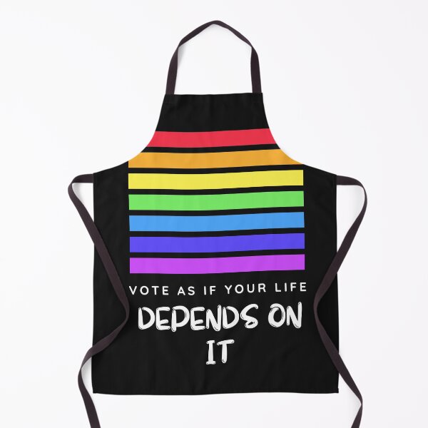 Item preview, VOTE AS IF YOUR LIFE DEPENDS ON IT designed and sold by UsaHappyArt.