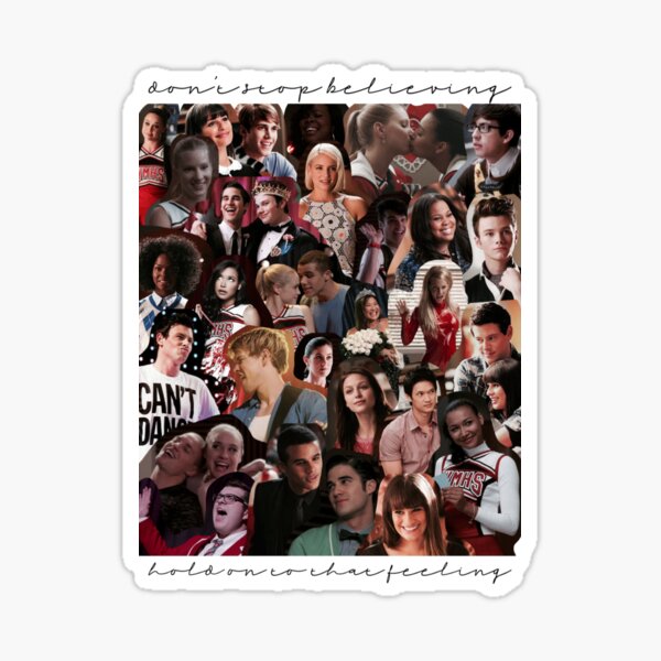 Glee Collage Sticker