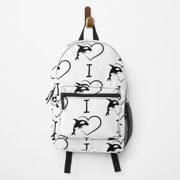 Item preview, i love orcas (Black) designed and sold by AdelDa19.