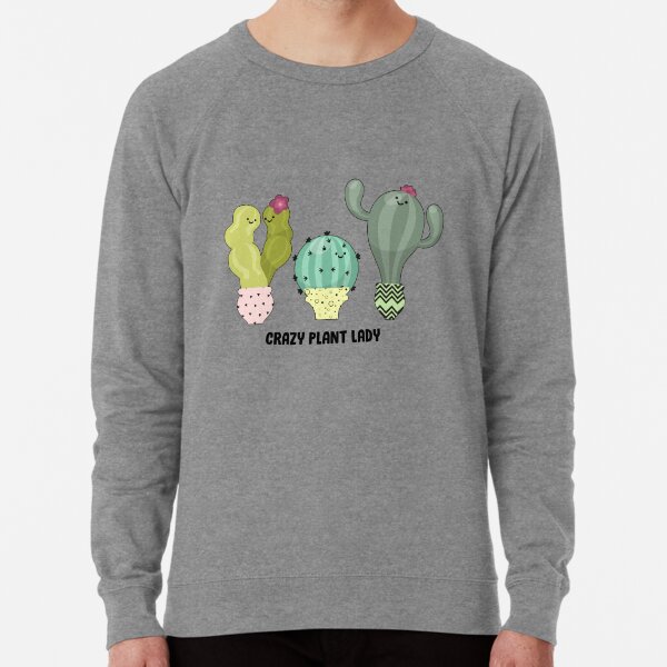 Rainbow Rules Kawaii Cactus Plants Womens Sweatshirt 
